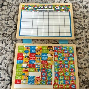 Melissa & Doug Colorful Magnetic Responsibility‎ Chart
